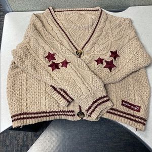 **ON HOLD FOR ASHLEYDC1** Beige Taylor Swift Holiday Cardigan